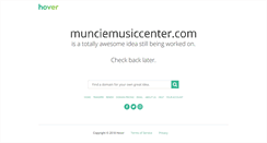 Desktop Screenshot of munciemusiccenter.com