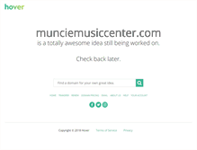 Tablet Screenshot of munciemusiccenter.com